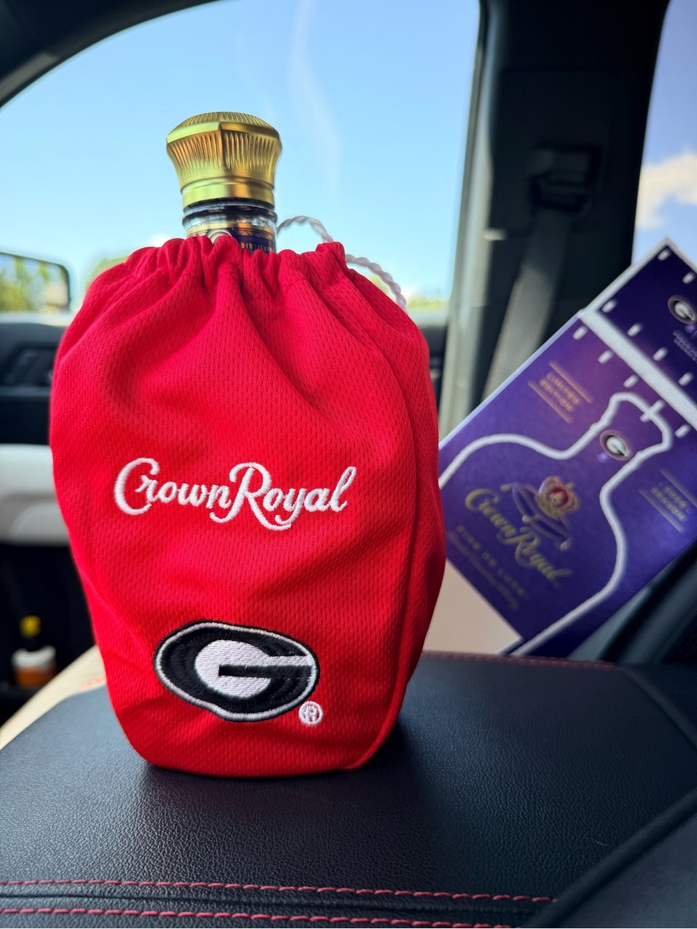 Crown Royal GEORGIA BULLDOGS Limited Edition Bag & Box Only - 2026 Season UGA G